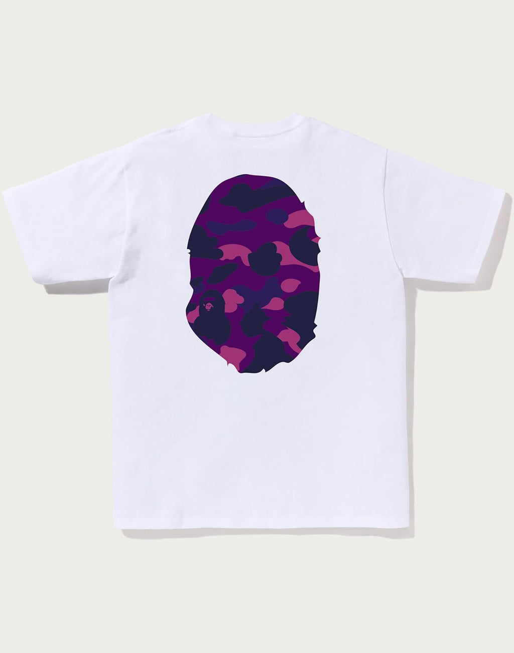 COLOR CAMO BIG APE HEAD TEE MENS
