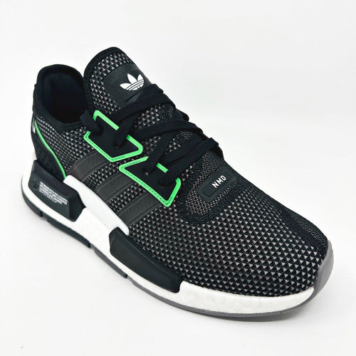 Adidas Originals NMD G1 Black White Green Mens Running Shoes IE4559