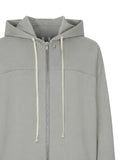 Rick Owens Tower windbreaker in DRK pearl heavy jersey