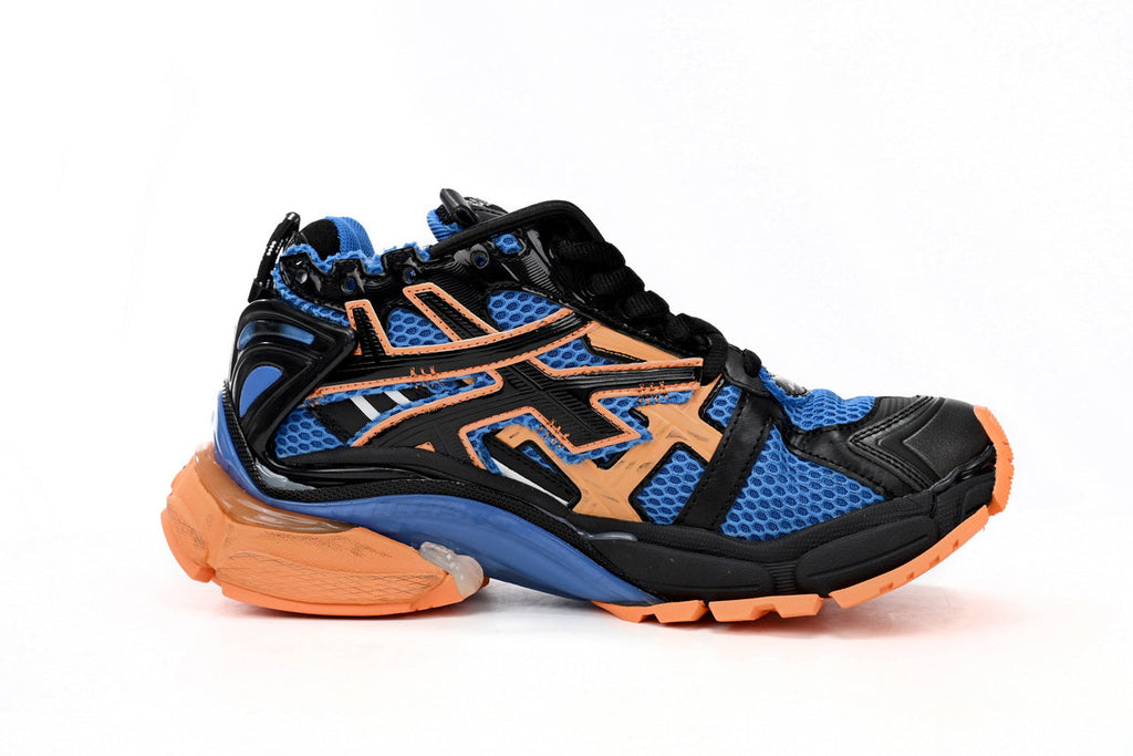 Balenciaga Runner Blue Orange Black 677403W3RB34719